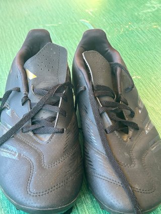 Adidas Predator multitacos fútbol negro/dorado