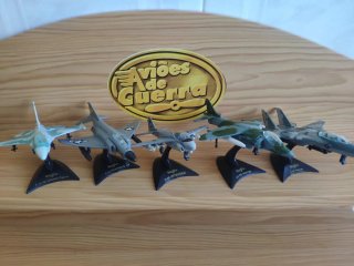 Coleção Miniaturas Aviões de Guerra