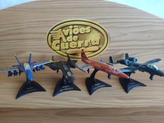 Coleção Miniaturas Aviões de Guerra