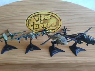 Coleção Miniaturas Aviões de Guerra