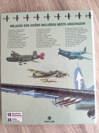 Coleção Miniaturas Aviões de Guerra