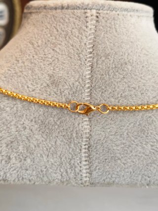 Collana Ankh Occhio di Horus dorata