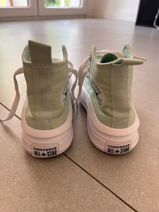 Converse All Star niño verde/blanco