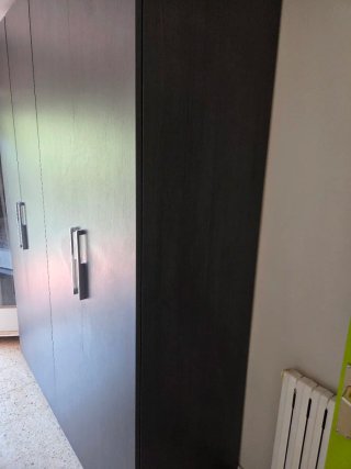 Armario Gris Roble Multipuertas