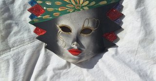 Maschera Veneziana Decorativa da Appendere