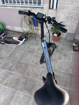 Bicicleta Eléctrica Plegable Aluminio Shimano 7v