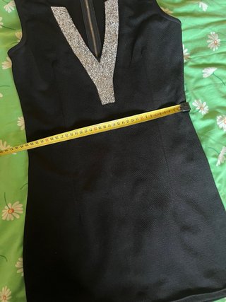 Vestido Negro Verano Mujer Talla L
