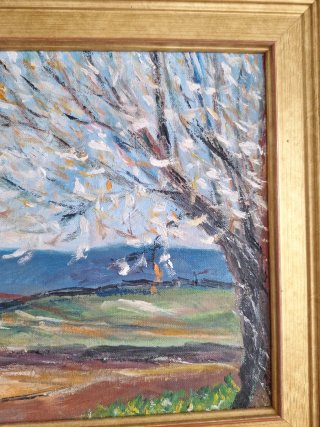 Cuadro Pintura al Óleo Paisaje