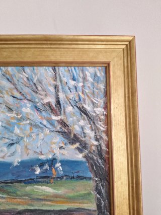 Cuadro Pintura al Óleo Paisaje