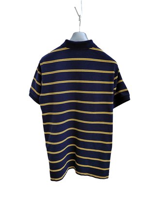 Polo Ralph Lauren RRL Stripe Rugby Piqué Sport L
