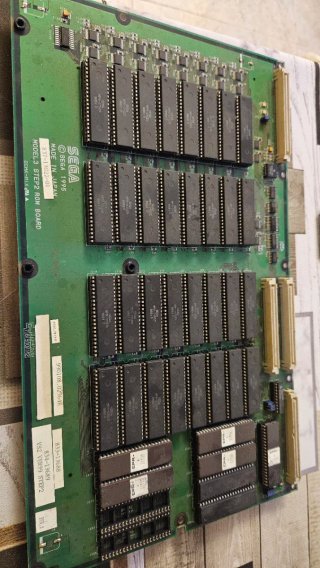SEGA Model 3 Step 2 ROM Board Virtua Striker VER99