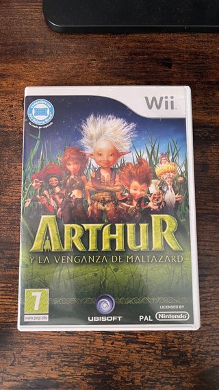 Juego Wii Arthur y la Venganza de Maltazard