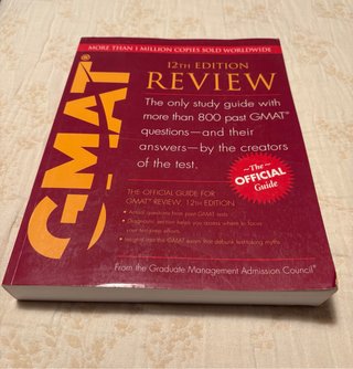 Libro The Official Guide for GMAT Review 12th Edit