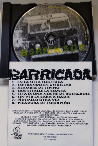 CD Barricada Noche de Rock & Roll
