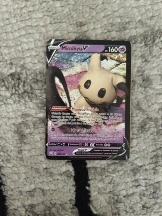 Carta Pokémon Mimikyu V