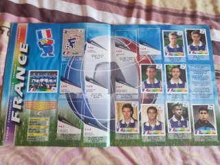 Álbum Cromos Panini Mundial Francia 98