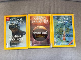 Revistas national geographic antiguas