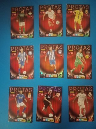 Colección cromos Adrenalyn XL Protas