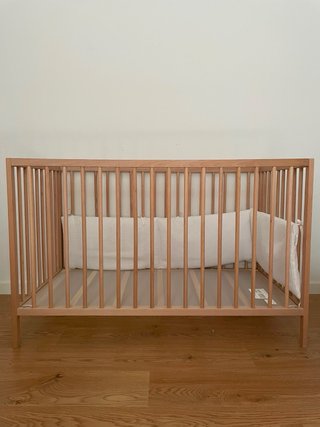 Cuna IKEA SNIGLAR haya 60x120 cm