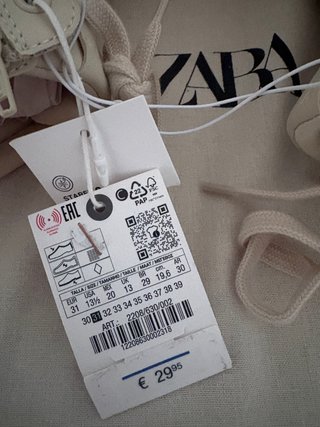Botas Zara Beige