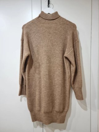 Vestido de punto premamá invierno