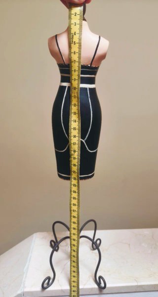 Mini maniquí joyero vintage