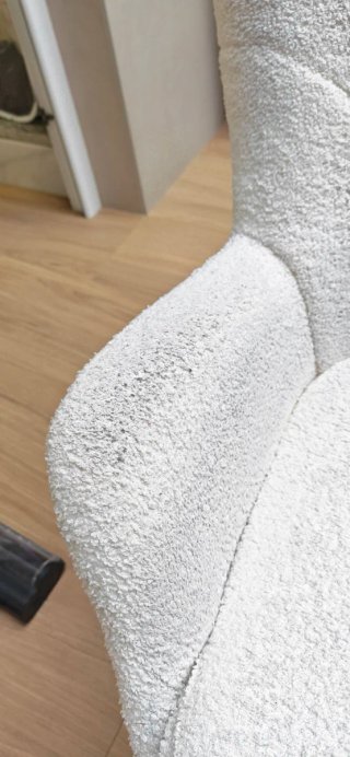 Mecedora Lactancia Textil blanco