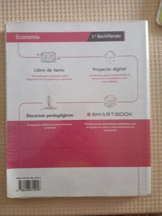 Libro de texto de economía 1 bachillerato