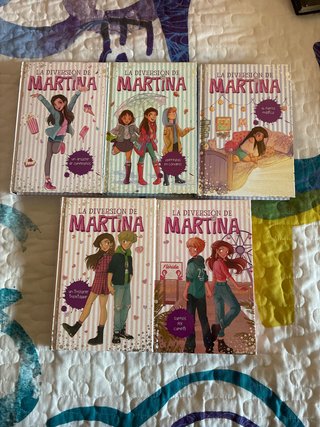 Coleccion la diversion de martina -1,2,3,7,10