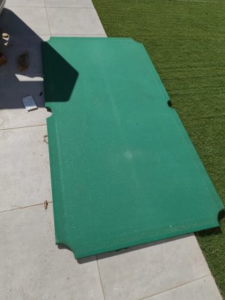 Mesa de billar para reparar