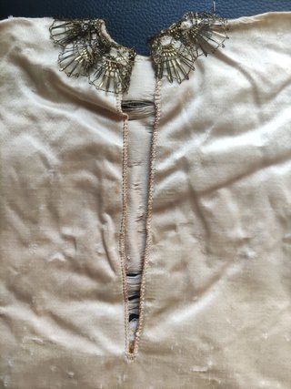 Traje antiguo Virgen/Niño Jesús P sXX