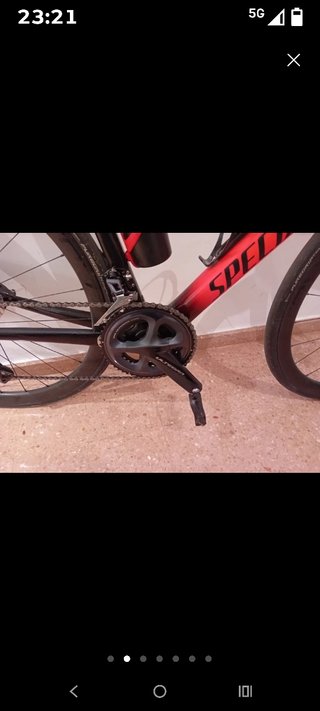Bicicleta de carretera de carbono. Talla XL(58)