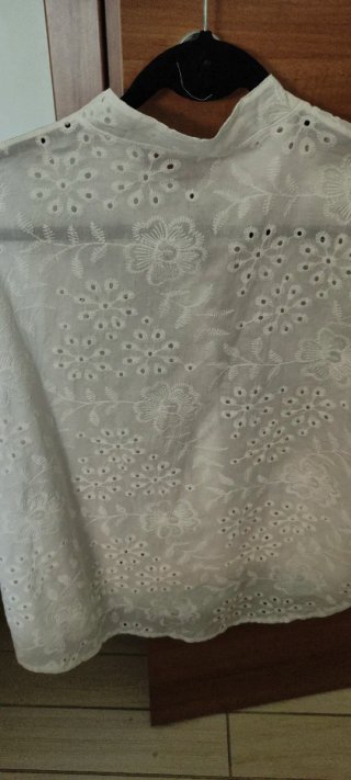 Camicia donna Sangallo bianca