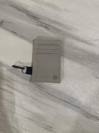 Billetera Loewe Beige/Gris