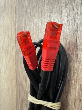 Cable Ethernet RJ45 Negro 1.5m