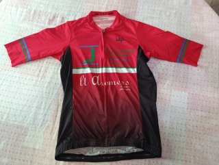 Maillot Ciclismo LAP Talla S Rojo