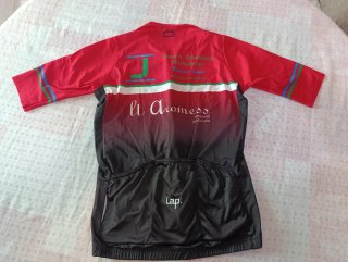 Maillot Ciclismo LAP Talla S Rojo