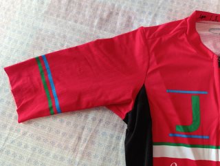 Maillot Ciclismo LAP Talla S Rojo