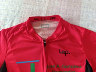 Maillot Ciclismo LAP Talla S Rojo
