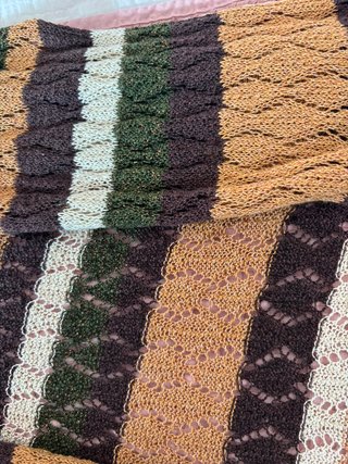 Conjunto de punto rayas verano