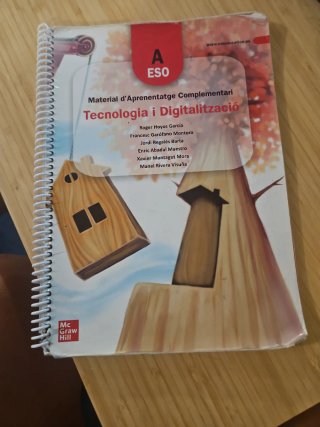 Tecnologia i Digitalització A. ESO. Llibre de t...