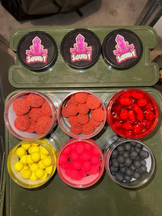 Lote Carpfishing Tactica Baits. Fox, Nash, Korda