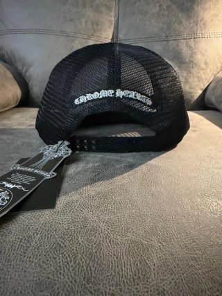 Gorra Trucker Chrome Hearts Negra y Blanca