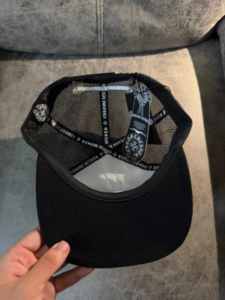 Gorra Trucker Chrome Hearts Negra y Blanca