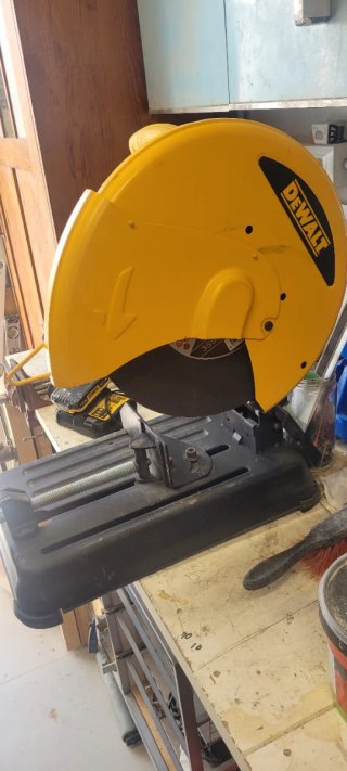 Sierra Ingletadora Metales Dewalt