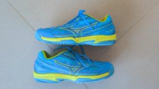 Zapatillas Mizuno Break Shot Padel Azul Fluor