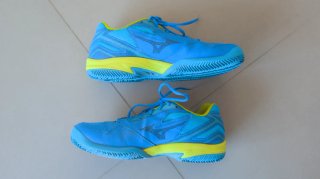 Zapatillas Mizuno Break Shot Padel Azul Fluor