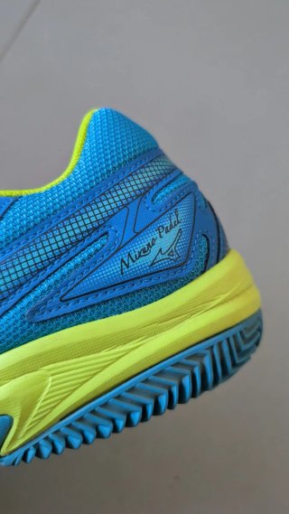 Zapatillas Mizuno Break Shot Padel Azul Fluor