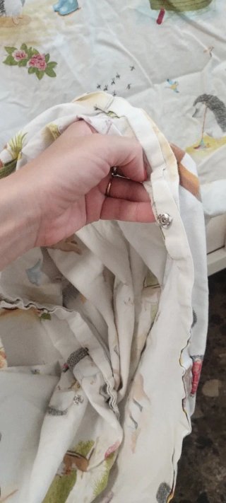 Sábana y funda nórdica cuna infantil