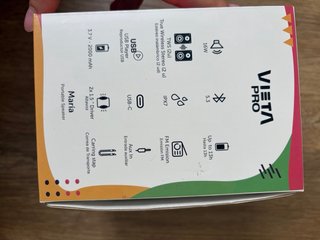 Altavoz Vieta Pro María - Sin Uso